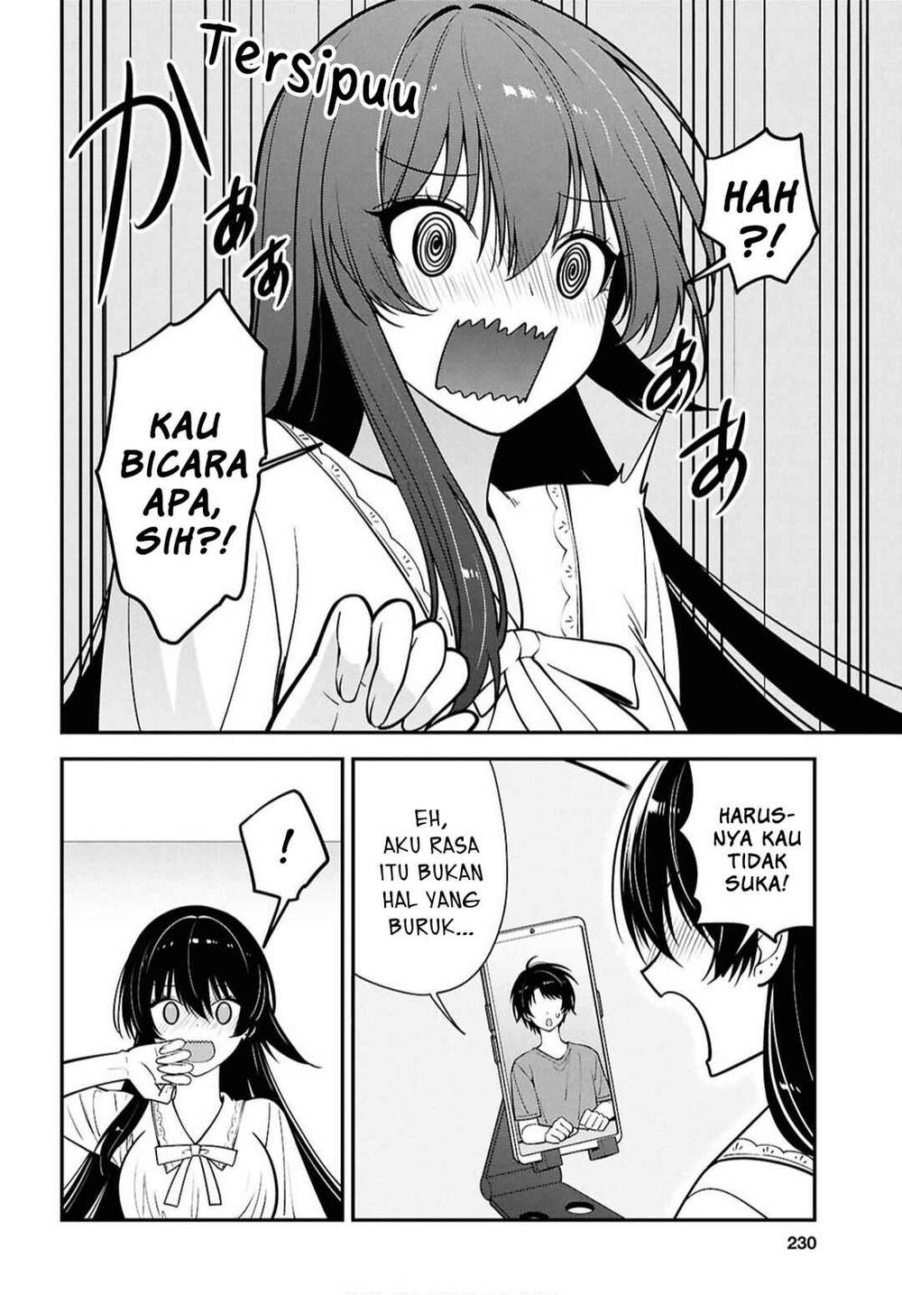 Tonari no Seki no Yankee Shimizu-san ga Kami o Kuroku Sometekita Chap 17 - Next Chap 18