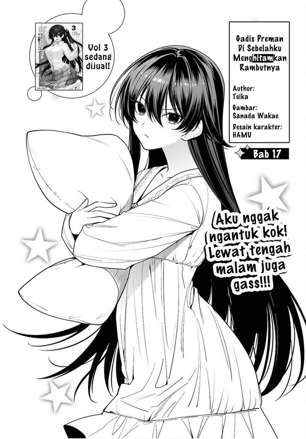 Tonari no Seki no Yankee Shimizu-san ga Kami o Kuroku Sometekita Chap 17 - Next Chap 18
