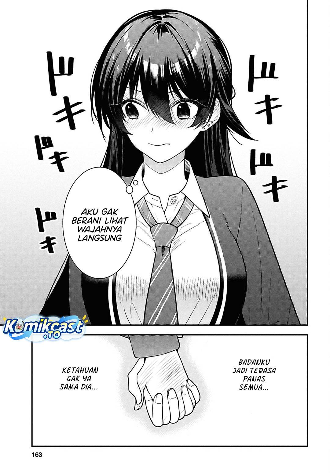 Tonari no Seki no Yankee Shimizu-san ga Kami o Kuroku Sometekita Chap 14 - Next Chap 15