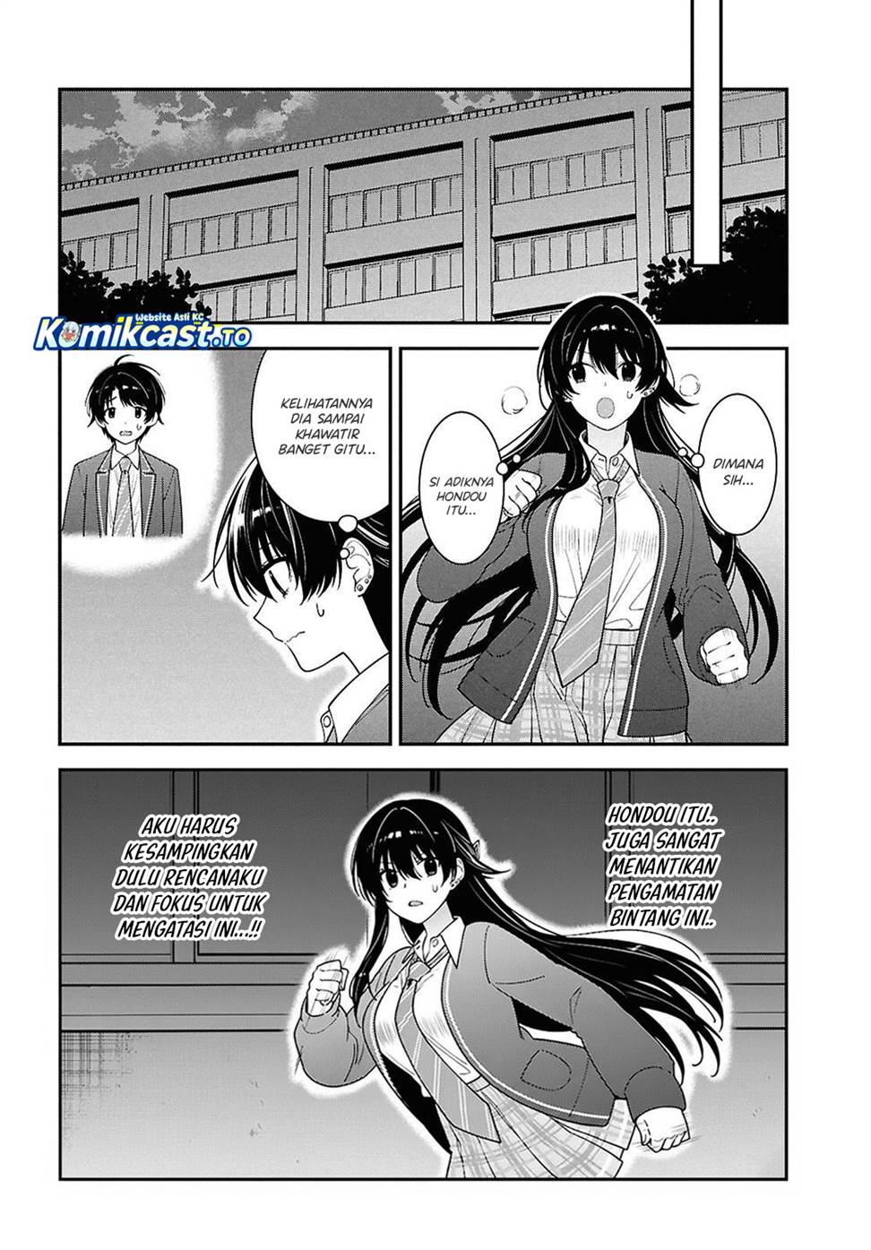 Tonari no Seki no Yankee Shimizu-san ga Kami o Kuroku Sometekita Chap 15 - Next Chap 16