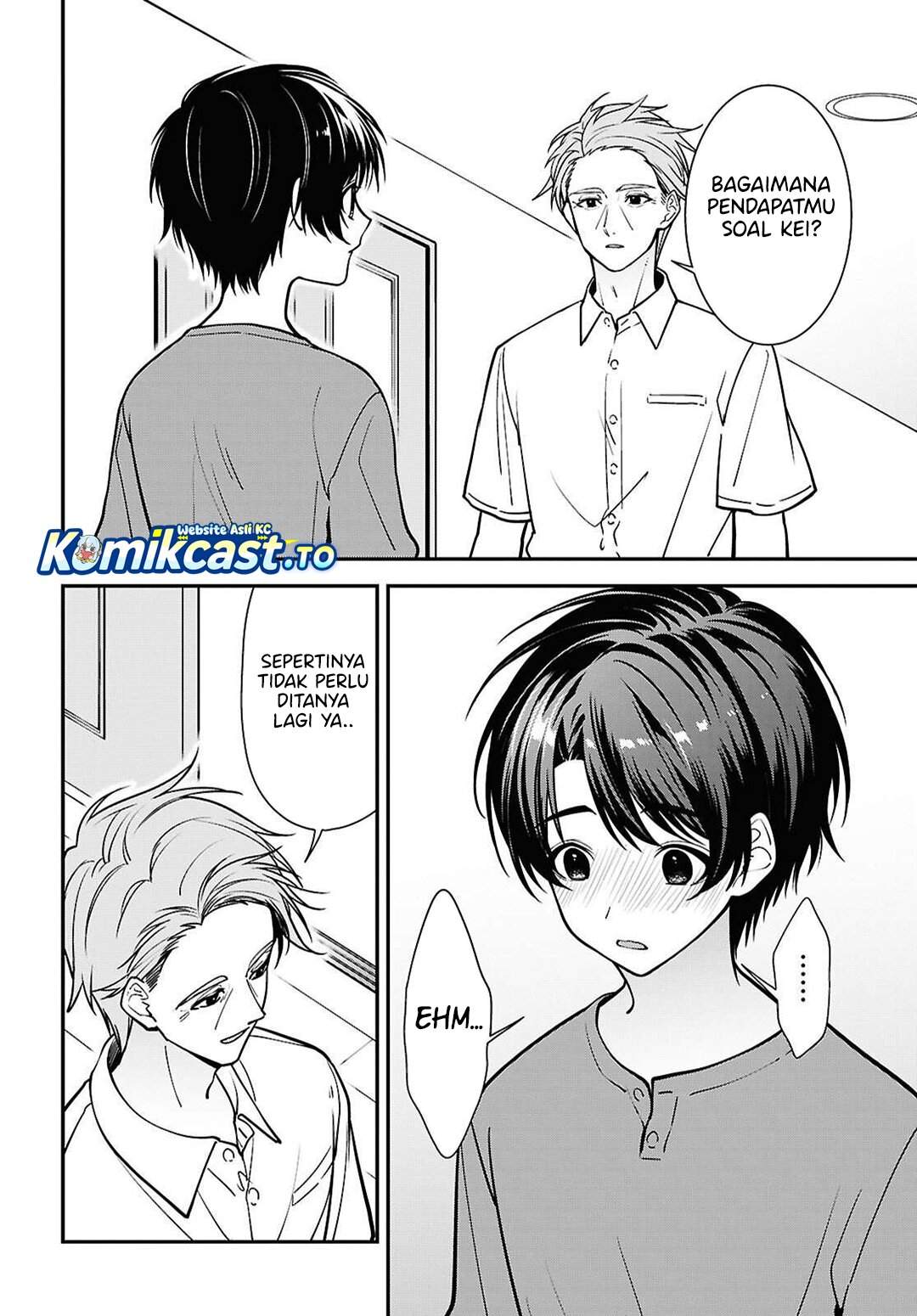 Tonari no Seki no Yankee Shimizu-san ga Kami o Kuroku Sometekita Chap 18 - Next Chap 19