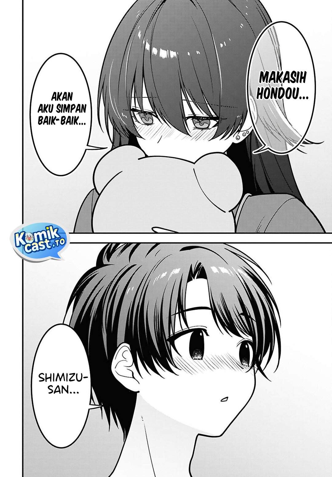 Tonari no Seki no Yankee Shimizu-san ga Kami o Kuroku Sometekita Chap 18 - Next Chap 19