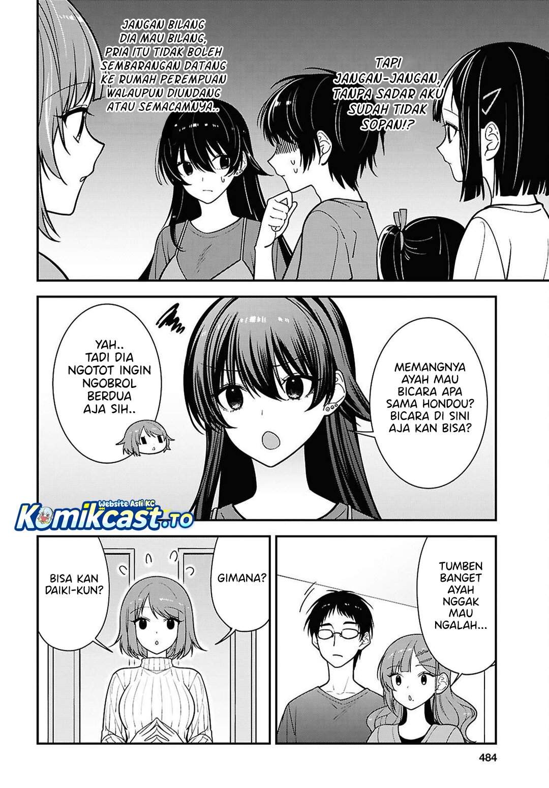 Tonari no Seki no Yankee Shimizu-san ga Kami o Kuroku Sometekita Chap 18 - Next Chap 19