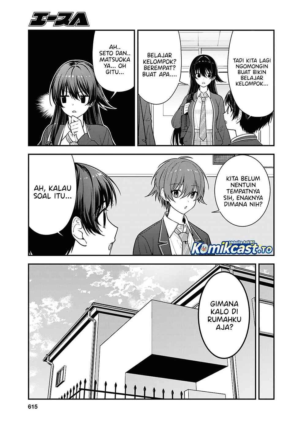Tonari no Seki no Yankee Shimizu-san ga Kami o Kuroku Sometekita Chap 19 - Next Chap 20