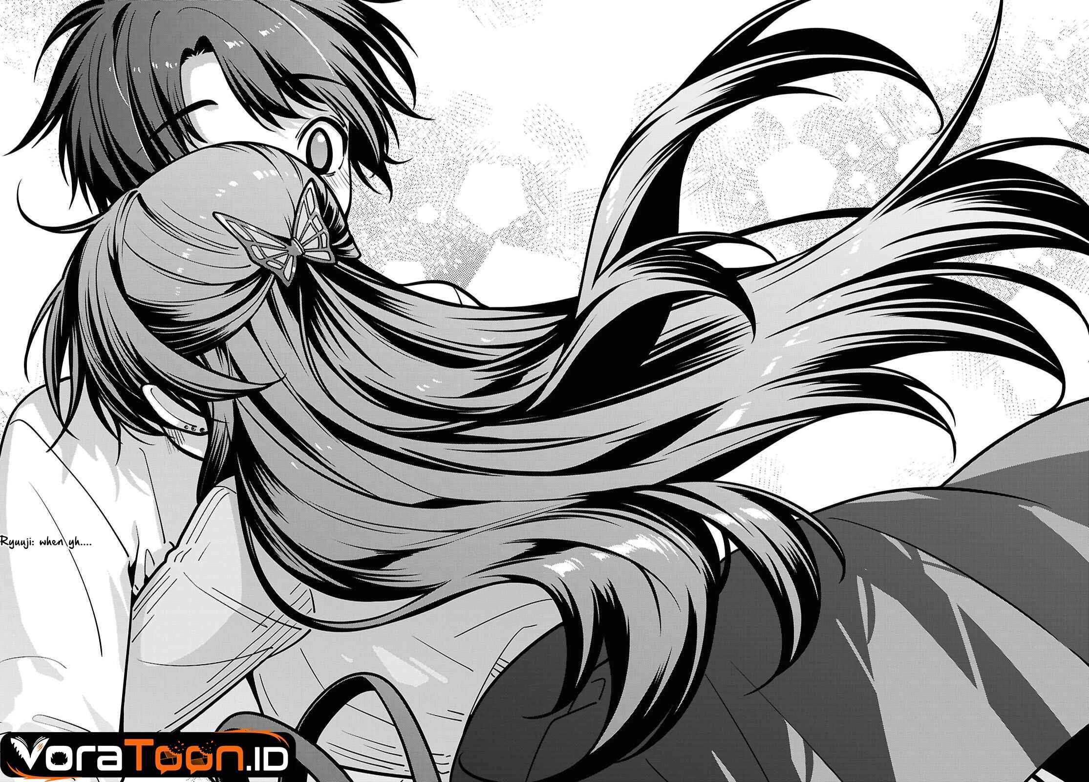 Tonari no Seki no Yankee Shimizu-san ga Kami o Kuroku Sometekita Chap 22 - Next Chap 23