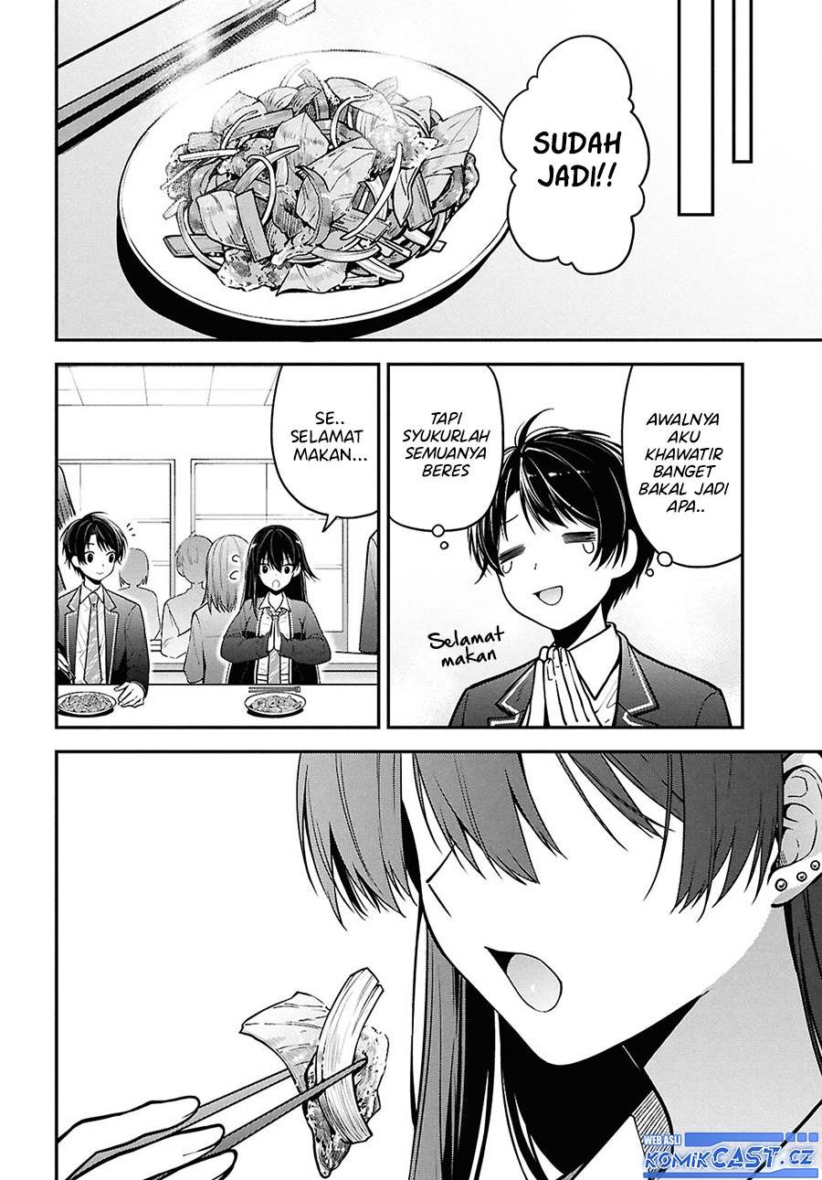 Tonari no Seki no Yankee Shimizu-san ga Kami o Kuroku Sometekita Chap 2 - Next Chap 3