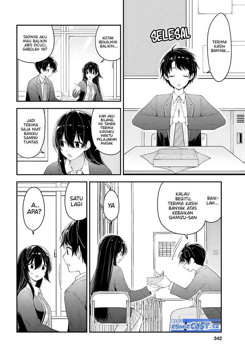 Tonari no Seki no Yankee Shimizu-san ga Kami o Kuroku Sometekita Chap 3 - Next Chap 4