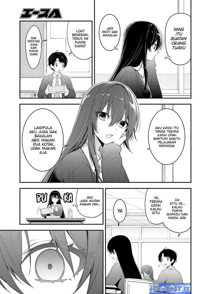 Tonari no Seki no Yankee Shimizu-san ga Kami o Kuroku Sometekita Chap 3 - Next Chap 4