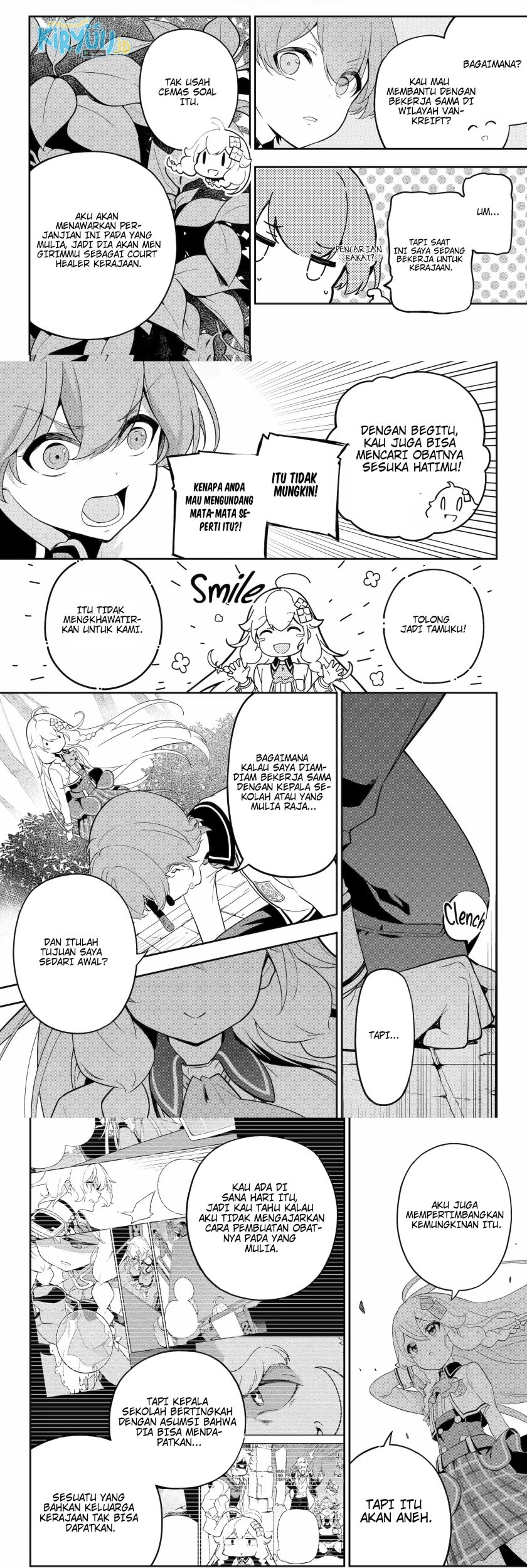 Chichi wa Eiyuu, Haha wa Seirei, Musume no Watashi wa Tenseisha. Chap 50.1 - Next Chap 51.1