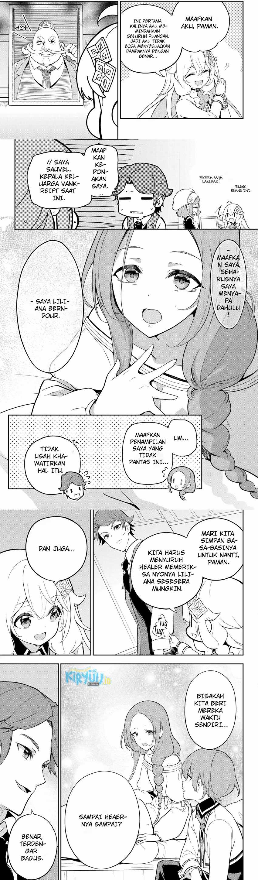Chichi wa Eiyuu, Haha wa Seirei, Musume no Watashi wa Tenseisha. Chap 50.2 - Next Chap 51.2