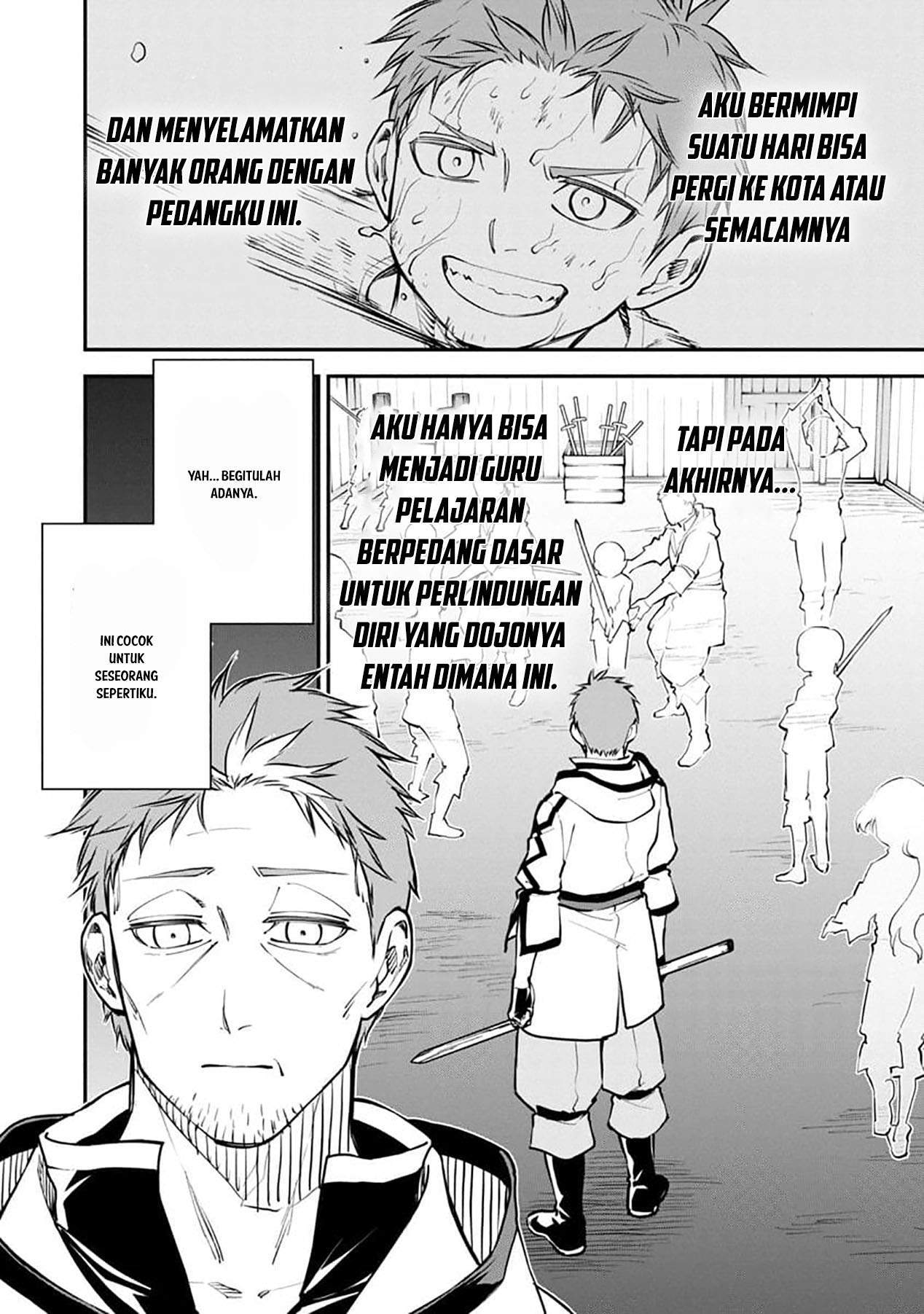 Katainaka no Ossan, Kensei ni Naru ~tada no inaka no kenjutsu shihan datta no ni, taisei shita deshi-tachi ga ore wo hottekurenai ken~ Chap 1 - Next Chap 2