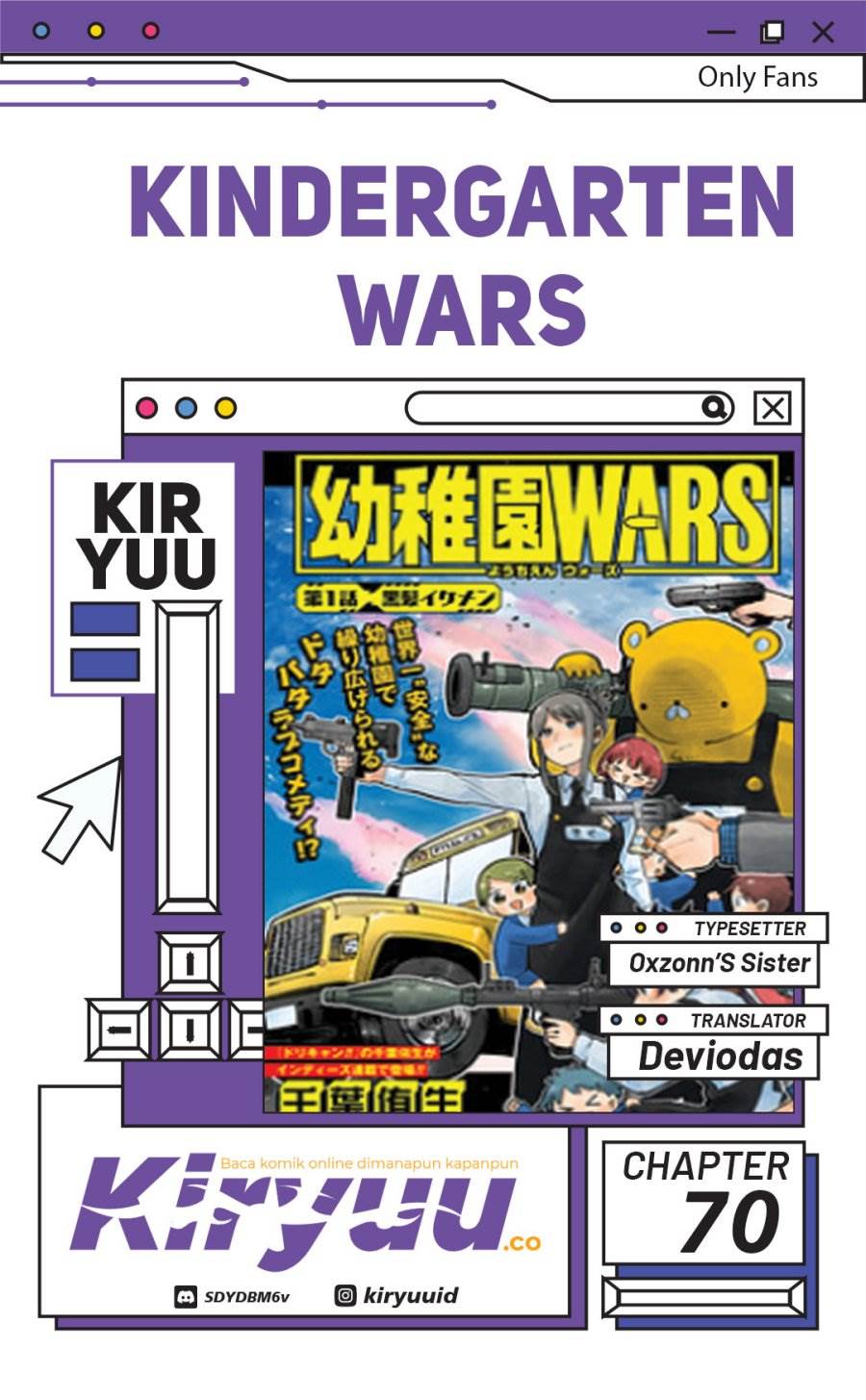 Youchien Wars Chap 70 - Next Chap 71