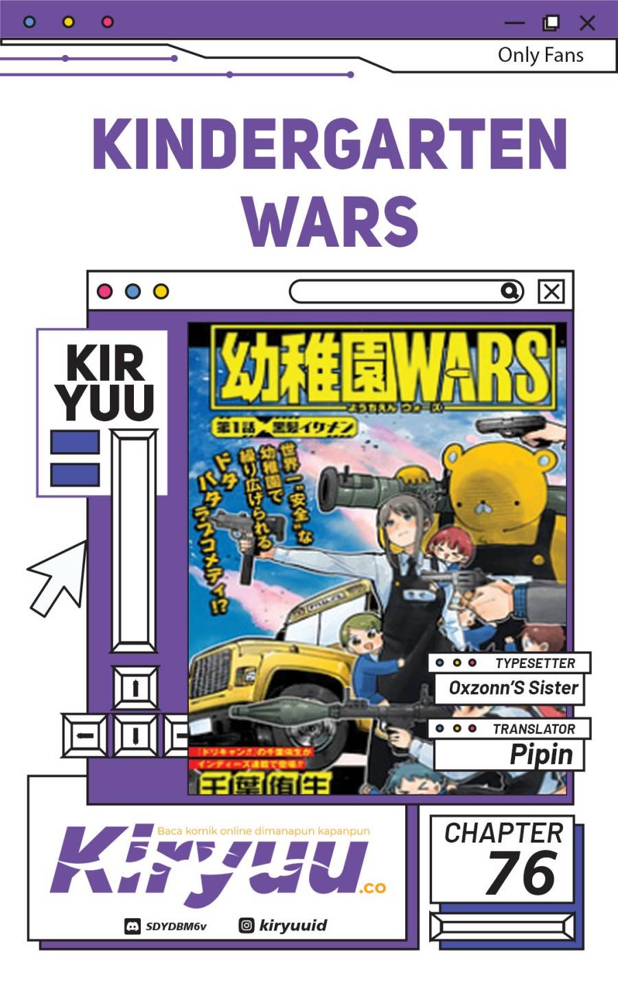 Youchien Wars Chap 76 - Next Chap 77