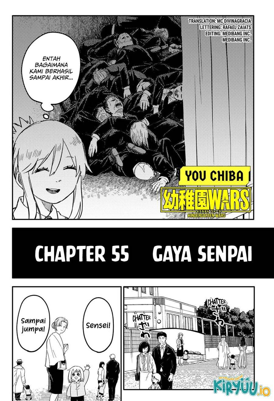 Youchien Wars Chap 55 - Next Chap 56