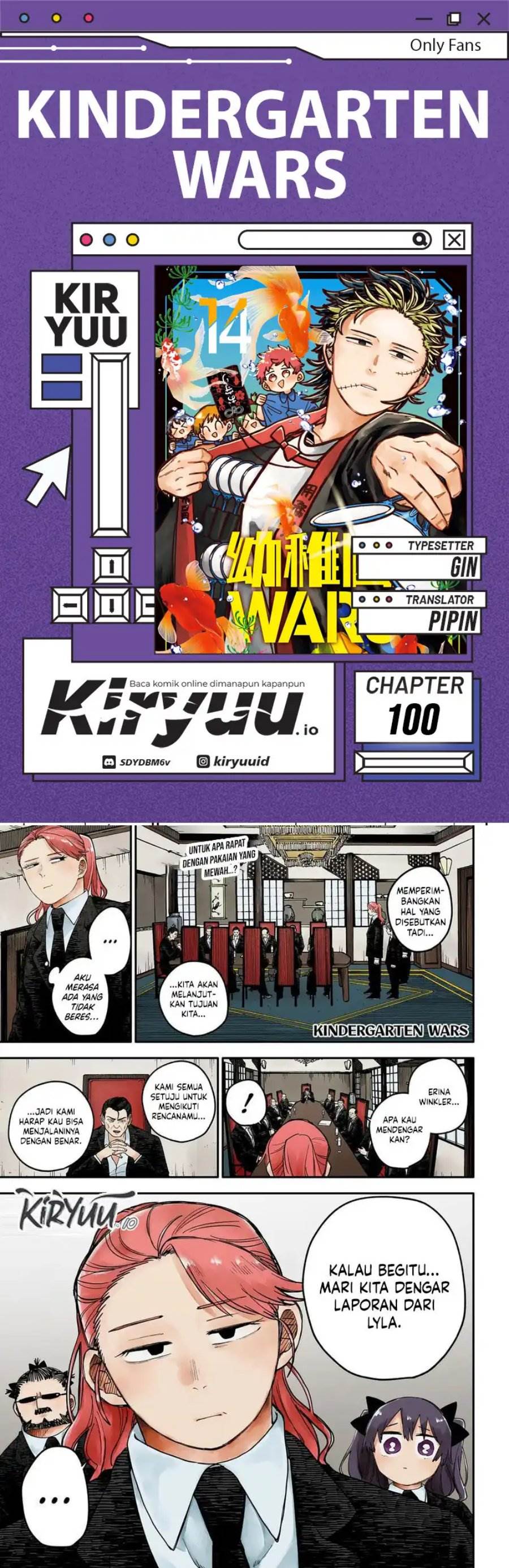 Youchien Wars Chap 100 - Next Chap 101