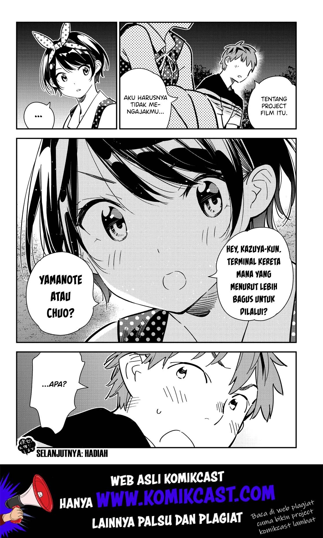 Kanojo, Okarishimasu Chap 141 - Next Chap 142