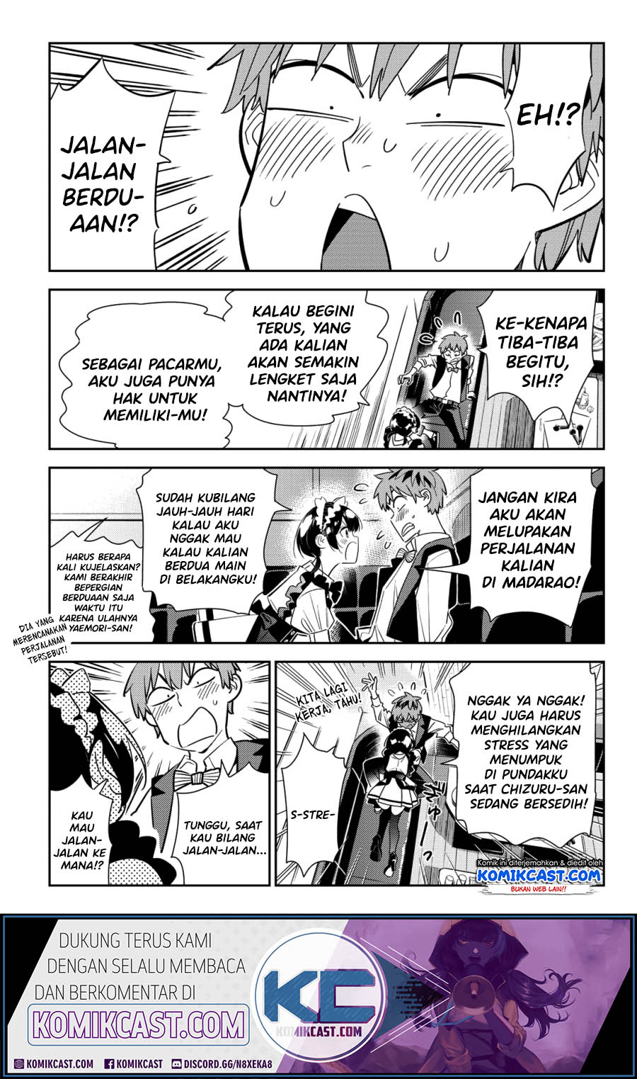 Kanojo, Okarishimasu Chap 168 - Next Chap 169