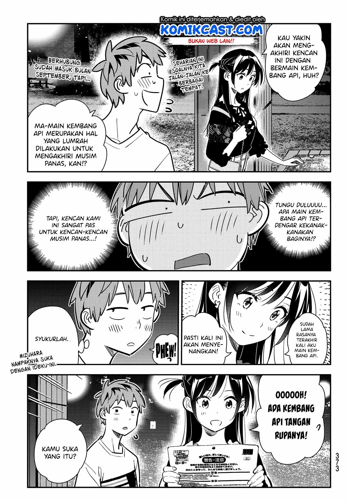 Kanojo, Okarishimasu Chap 162 - Next Chap 163