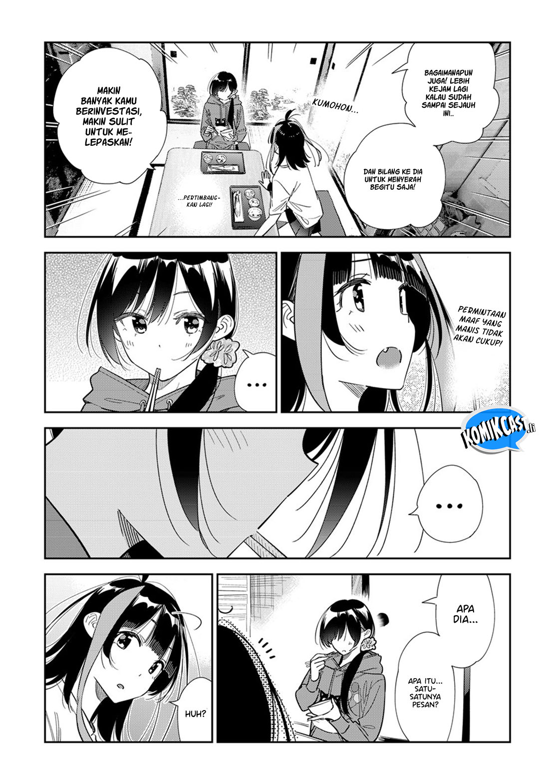 Kanojo, Okarishimasu Chap 387 - Next Chap 388