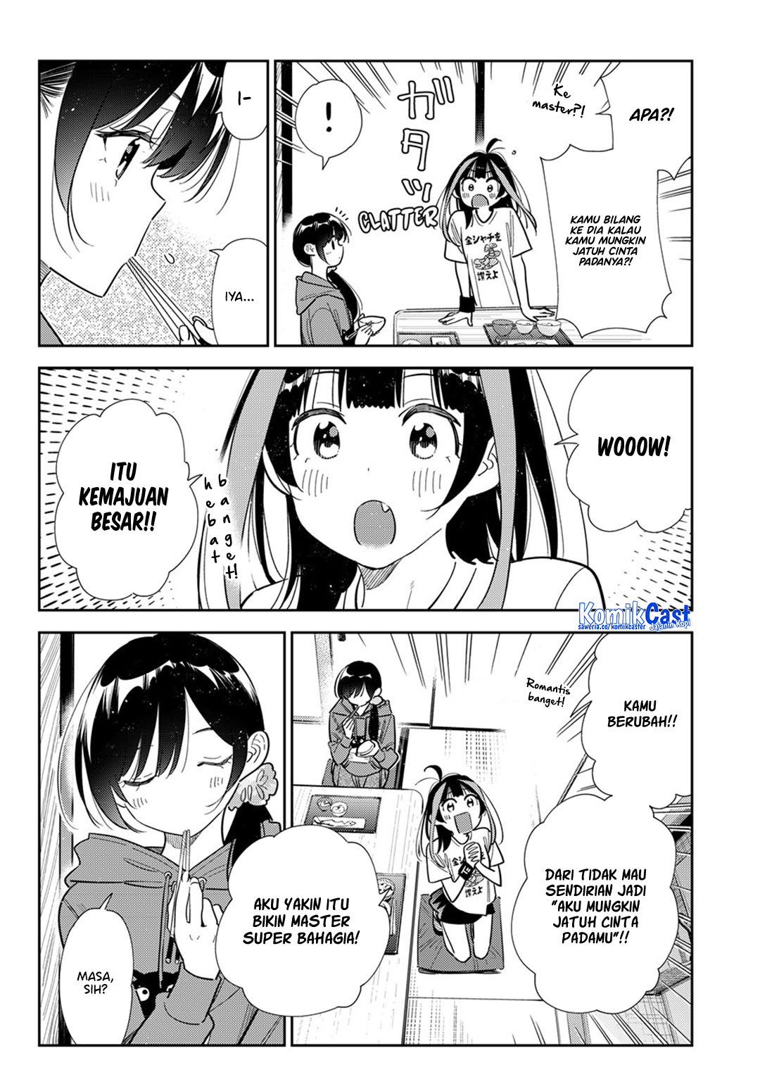 Kanojo, Okarishimasu Chap 387 - Next Chap 388