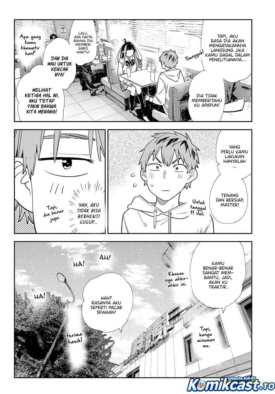 Kanojo, Okarishimasu Chap 398 - Next Chap 399