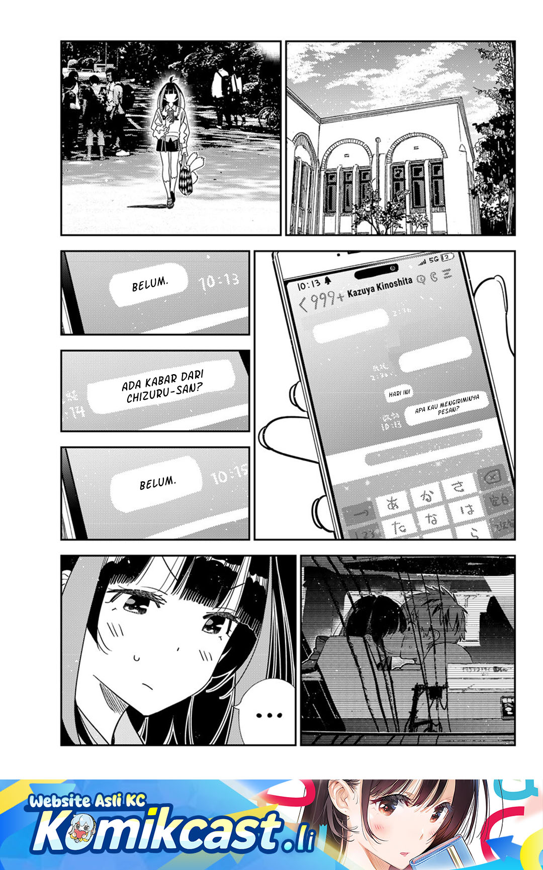 Kanojo, Okarishimasu Chap 390 - Next Chap 391