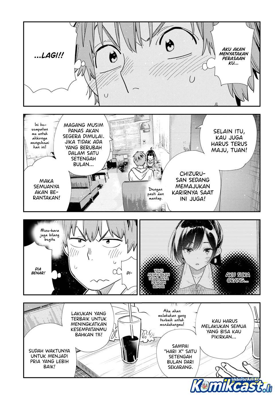 Kanojo, Okarishimasu Chap 392 - Next Chap 393