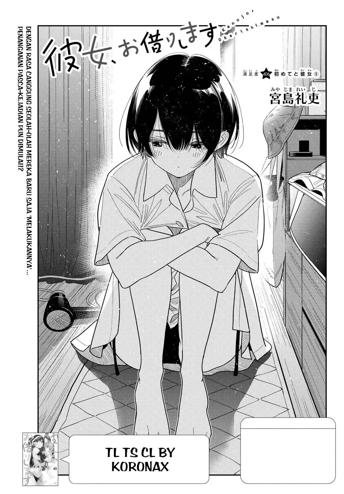 Kanojo, Okarishimasu Chap 406 - Next Chap 407