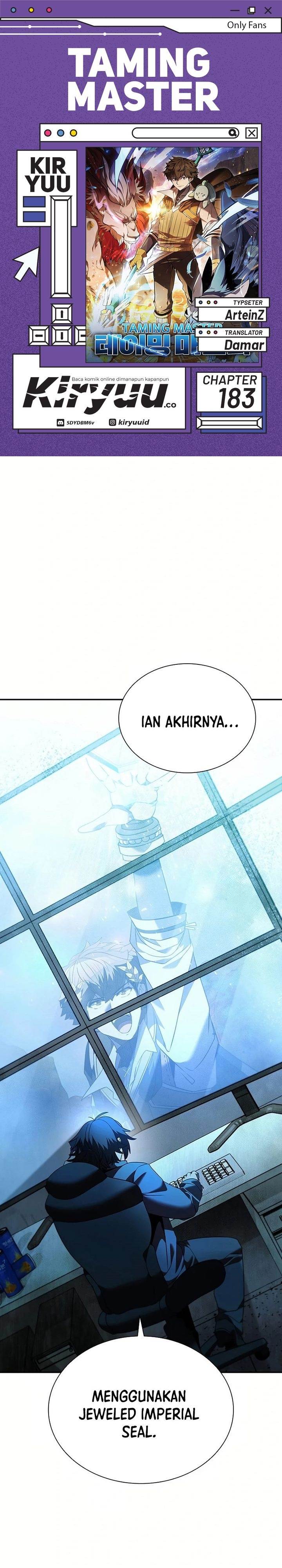 Taming Master Chap 183 - Next Chap 184