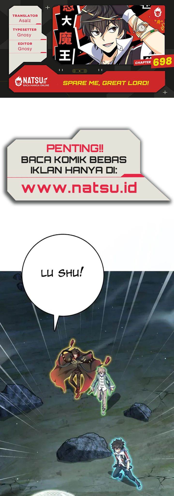 pare Me, Great Lord! Chap 698 - Next Chap 699