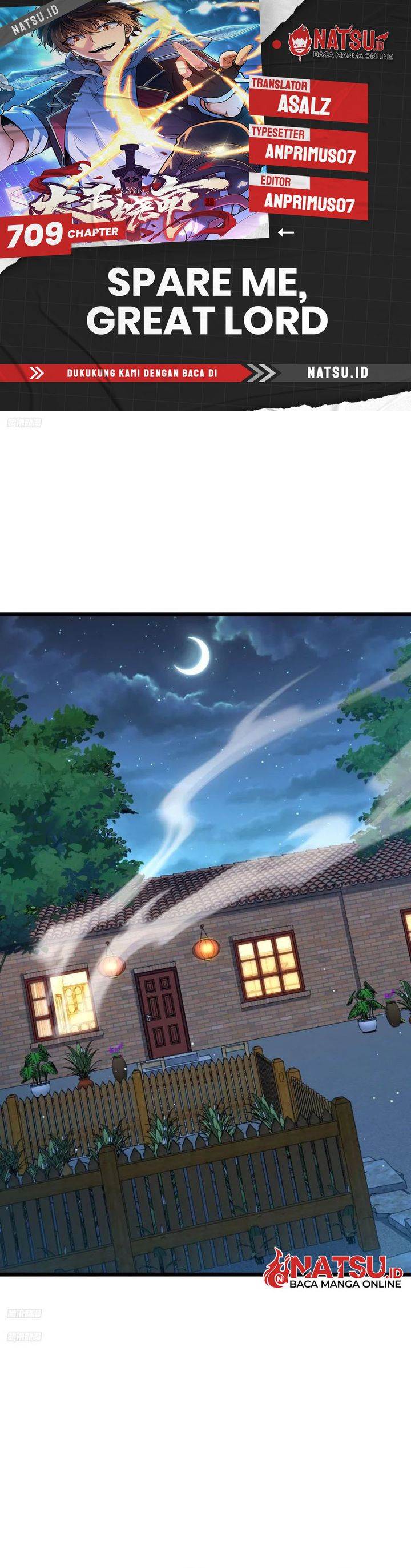 pare Me, Great Lord! Chap 709 - Next Chap 710