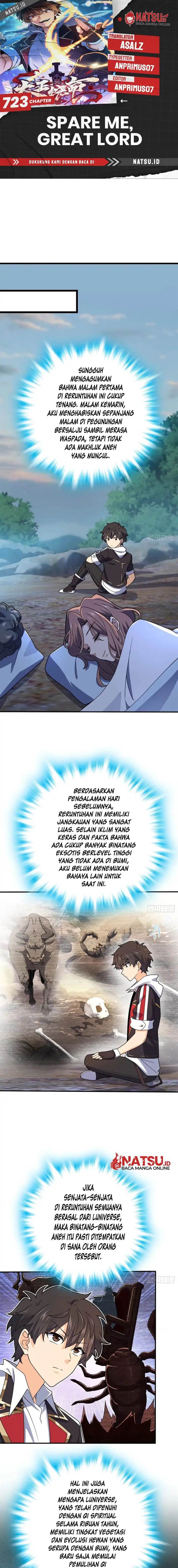 pare Me, Great Lord! Chap 723 - Next Chap 724