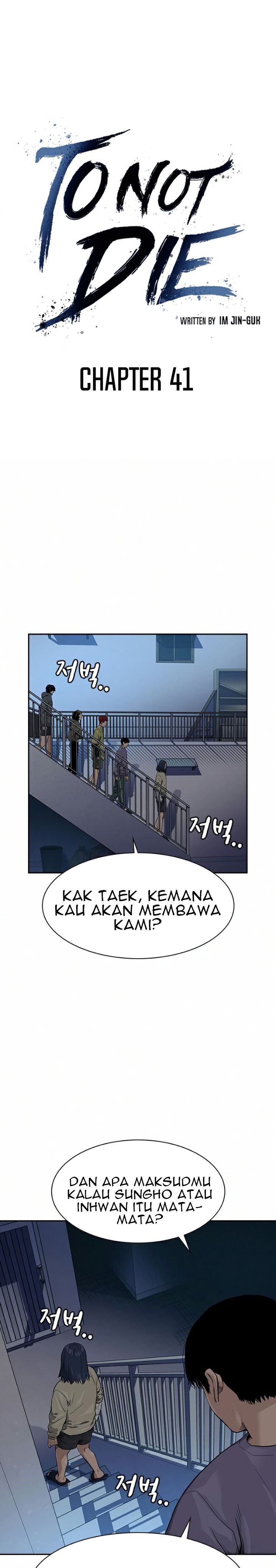 To Not Die Chap 41 - Next Chap 42