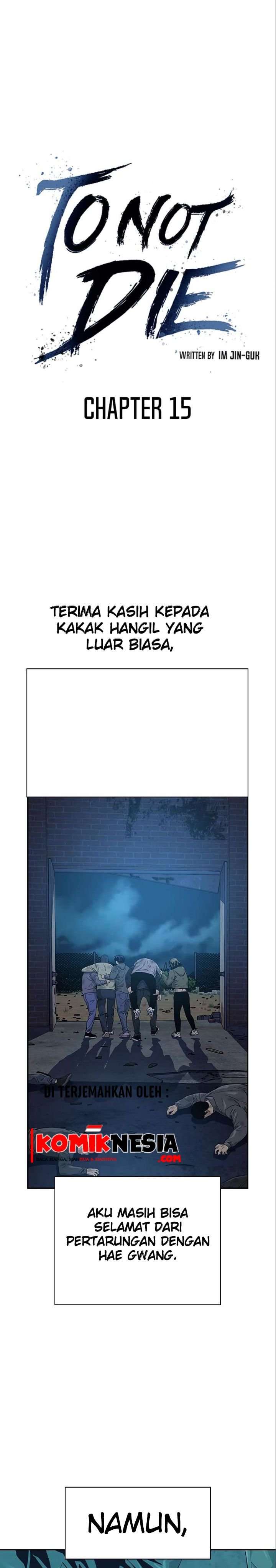 To Not Die Chap 15 - Next Chap 16