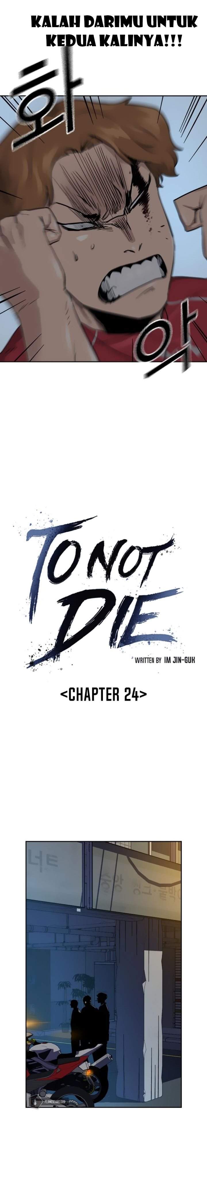 To Not Die Chap 24 - Next Chap 25