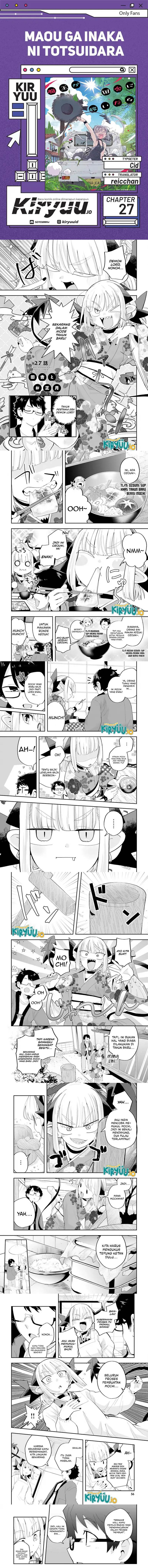 Maou ga Inaka ni Totsuidara Chap 27 - Next Chap 28