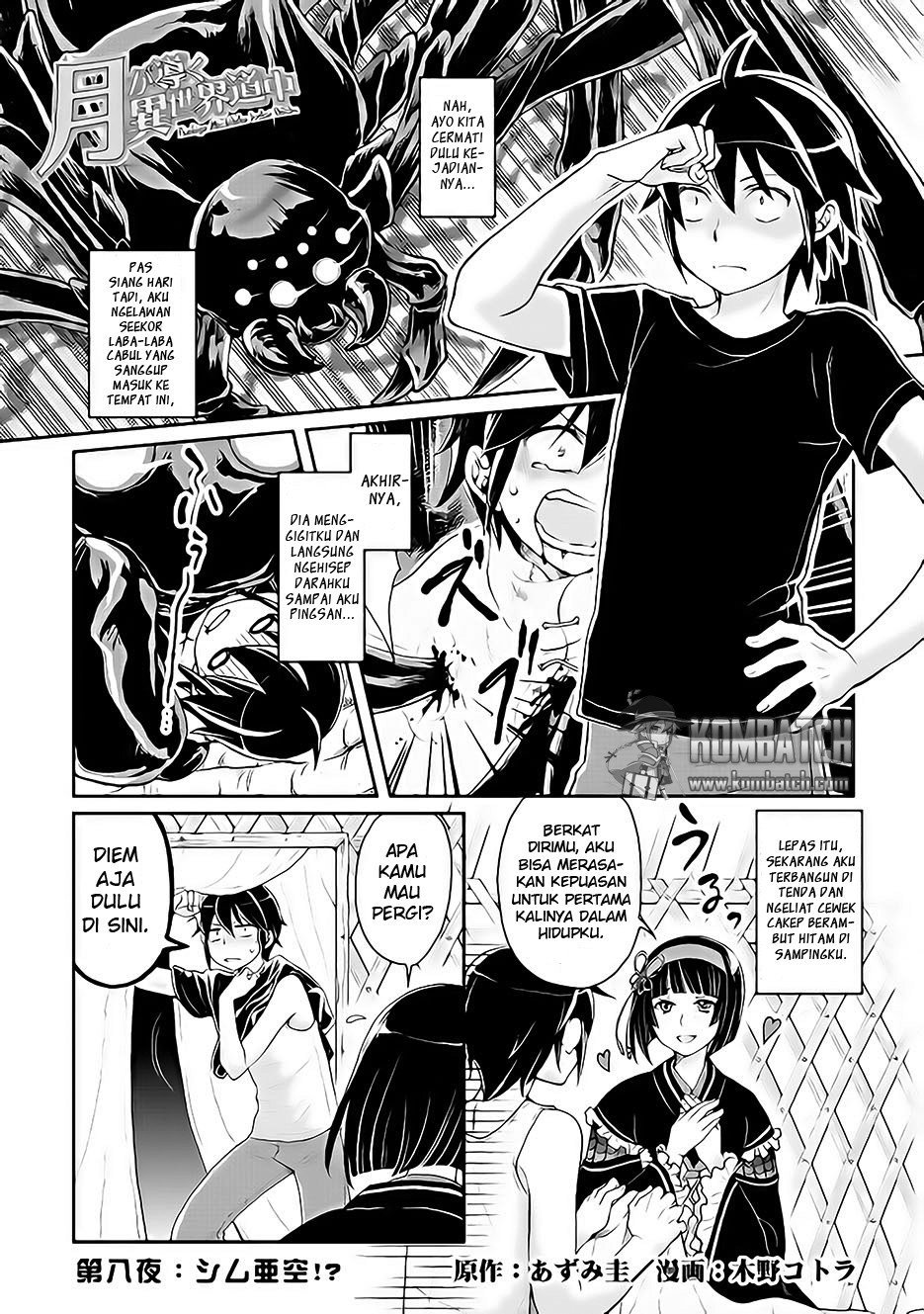Tsuki ga Michibiku Isekai Douchuu Chap 8 - Next Chap 9
