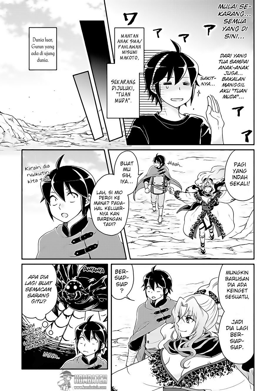 Tsuki ga Michibiku Isekai Douchuu Chap 9 - Next Chap 10