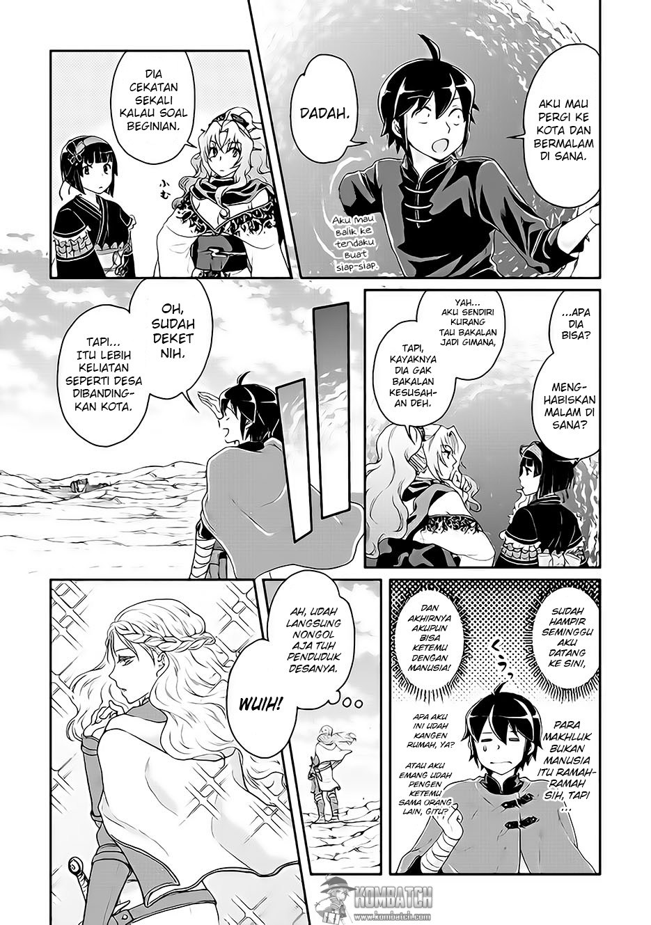 Tsuki ga Michibiku Isekai Douchuu Chap 9 - Next Chap 10