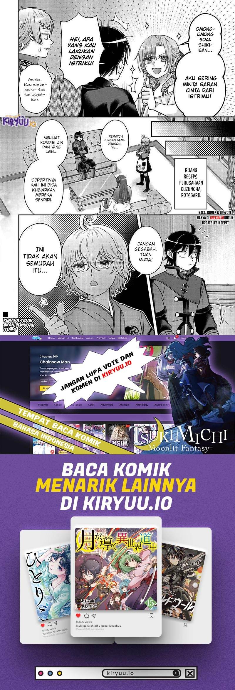 Tsuki ga Michibiku Isekai Douchuu Chap 109 - Next Chap 110