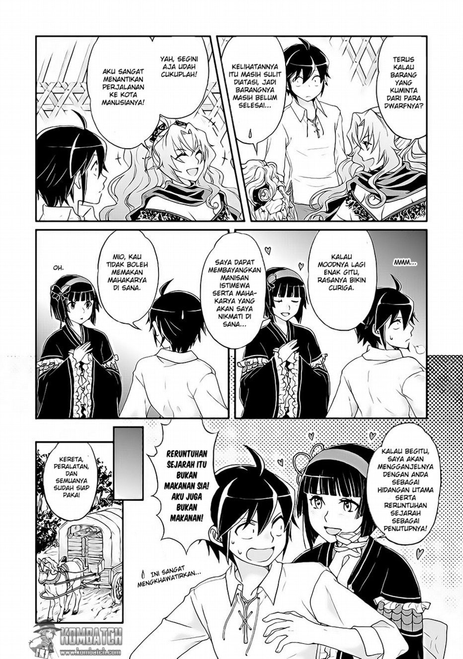 Tsuki ga Michibiku Isekai Douchuu Chap 10 - Next Chap 11