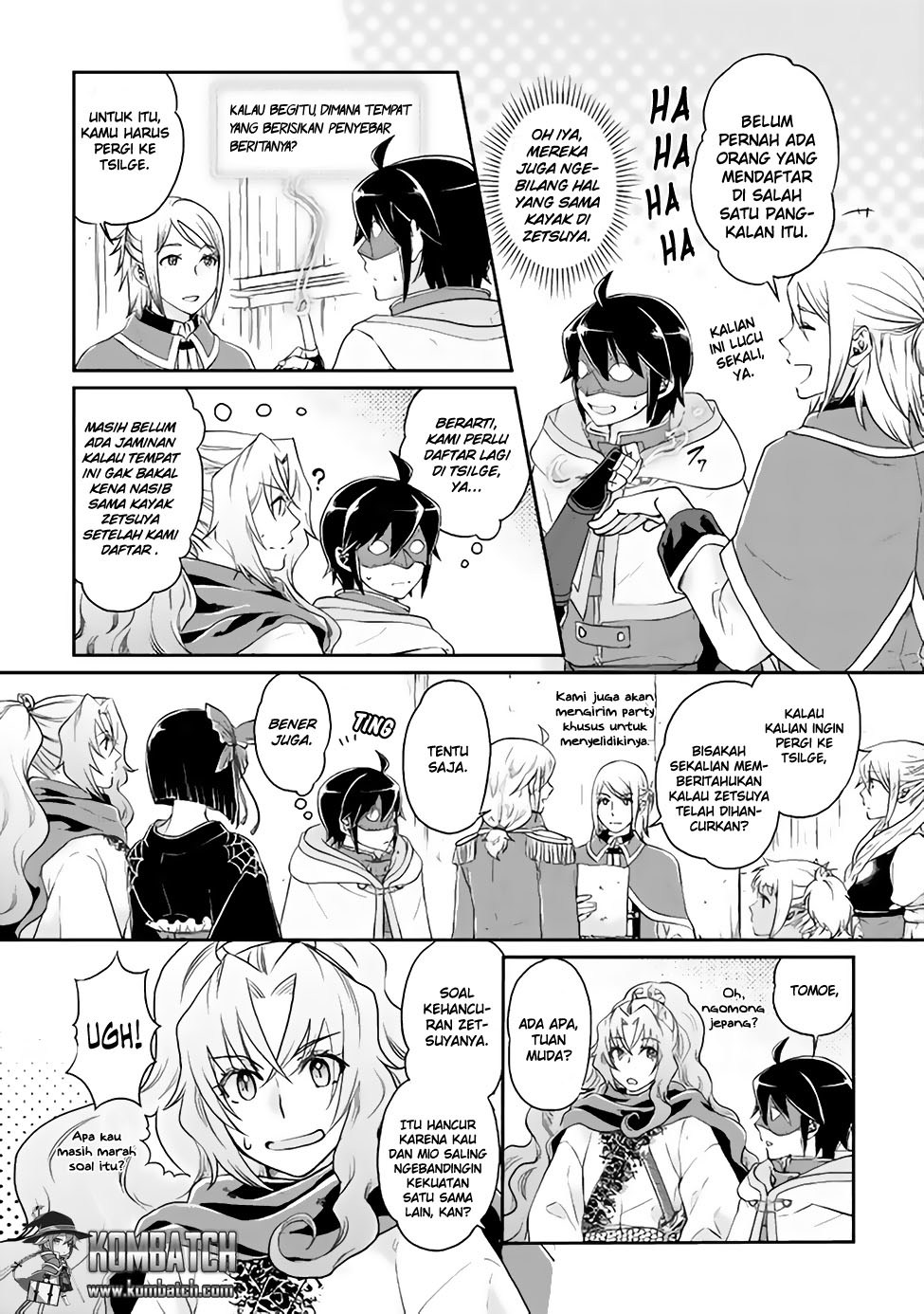 Tsuki ga Michibiku Isekai Douchuu Chap 15 - Next Chap 16