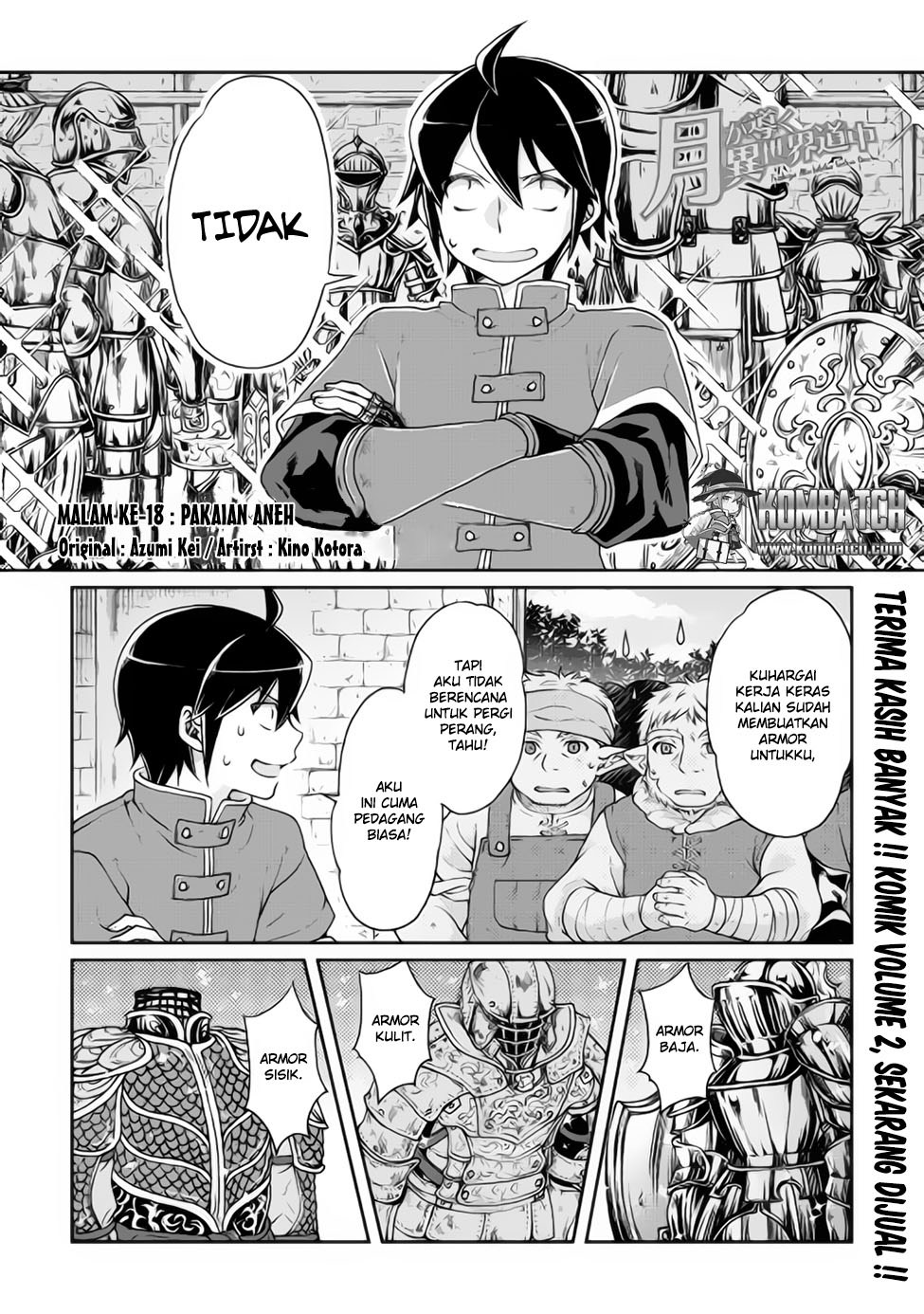 Tsuki ga Michibiku Isekai Douchuu Chap 18 - Next Chap 19