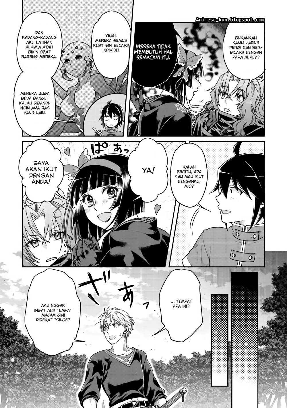 Tsuki ga Michibiku Isekai Douchuu Chap 33 - Next Chap 34