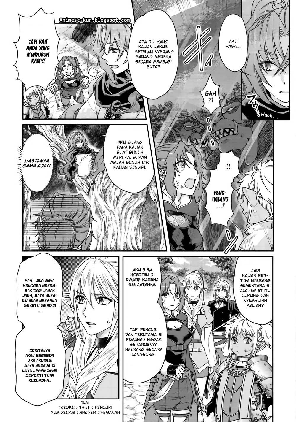 Tsuki ga Michibiku Isekai Douchuu Chap 35 - Next Chap 36