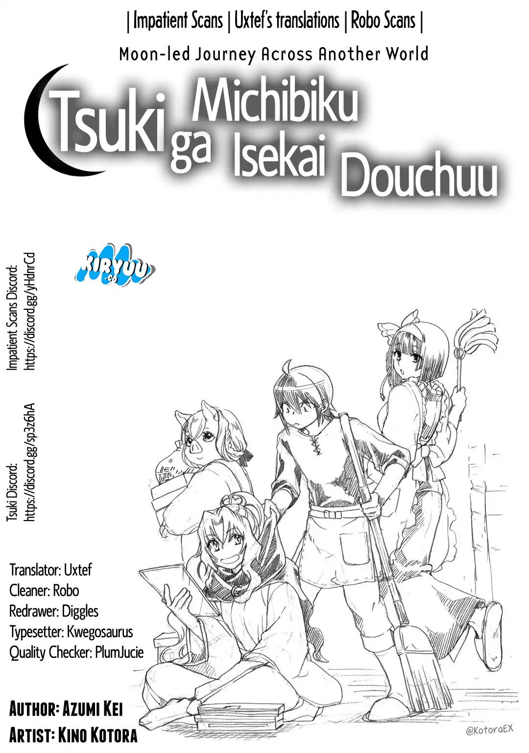 Tsuki ga Michibiku Isekai Douchuu Chap 38 - Next Chap 39