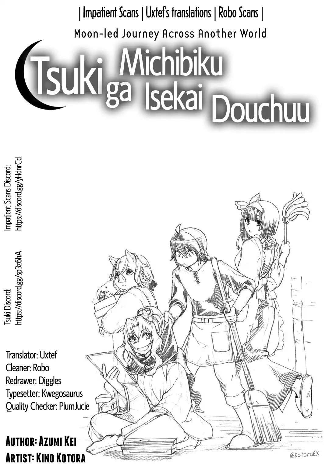 Tsuki ga Michibiku Isekai Douchuu Chap 39 - Next Chap 40
