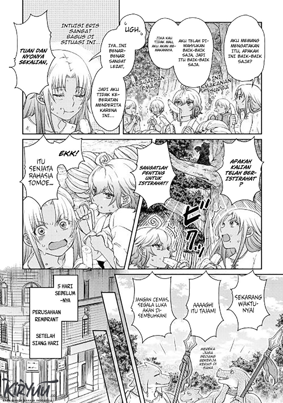 Tsuki ga Michibiku Isekai Douchuu Chap 44 - Next Chap 45