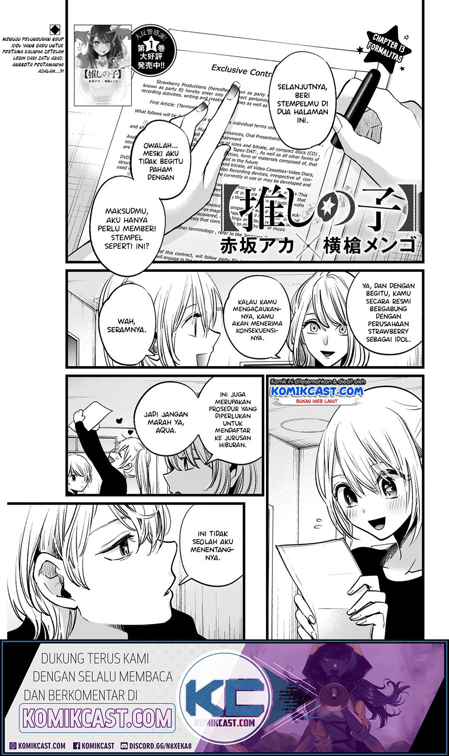 Oshi no Ko Chap 13 - Next Chap 14