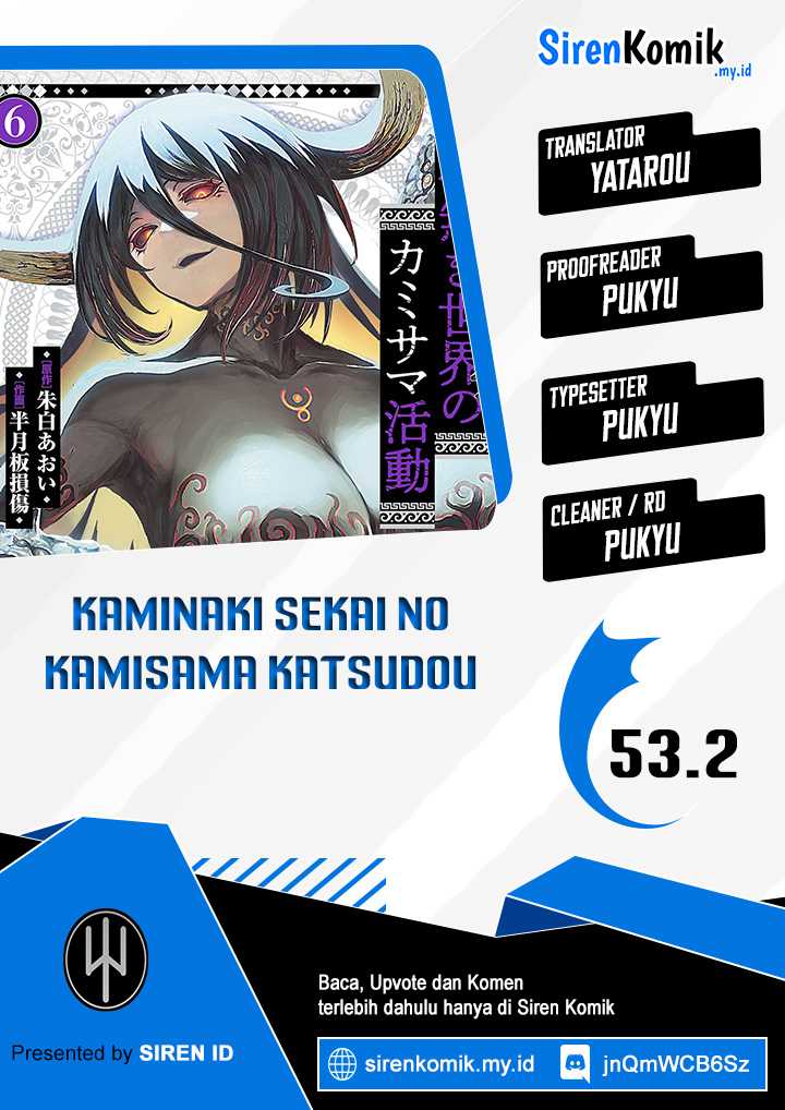 Kaminaki Sekai no Kamisama Katsudou Chap 53.2 - Next Chap 54.2